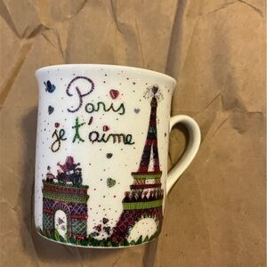 NWT Disney Epcot I Love Paris Espresso Mug/Mini Mug - French Import
